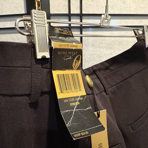 Nine West Dress Pants, Stretch Size 12 NWT - Picture 3 of 6